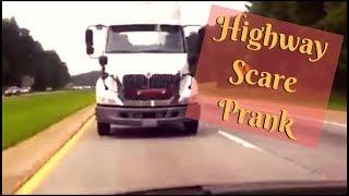 Highway Scare Prank on Wife (ORIGINAL VIDEO)