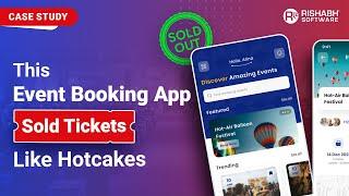 Event Ticket Booking App Development