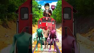 jaldi vahan se Hato  train train vfx #funny #ytshorts #shortsfeed