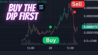 Buy The Dip Before EVERYBODY Trading Solana Memecoins (How To Use Limit Orders For SOL Tokens)