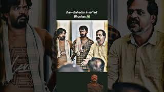 Bam Bahadur insulted bhushan. #shorts #panchayat #panchayatseason3