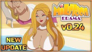 [v0.24]Milftoon DramaNew Update!Чпоксаем мамку жирного перед его глазами