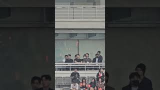 OMG RM  SUGA JIMIN  AND TAEHYUNG IS AT JHOPE CONCERT FINAL SEOUL  #RM #SUGA #JIMIN #V #JHOPE #BTS