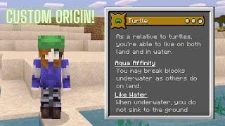 [OLD] Minecraft Origins Mod: Turtle! (Custom Origin)