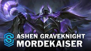 Ashen Graveknight Mordekaiser Skin Spotlight - League of Legends