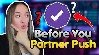 Why You Shouldn't Partner Push