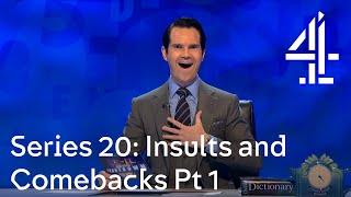 The greatest insults and comebacks from Series 20 Pt 1 | 8 Out of 10 Cats Does Countdown