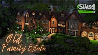 Старое родовое поместье│Строительство│Old Family Estate│SpeedBuild│NO CC [The Sims 4 Paranormal]