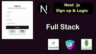 Full-Stack Next.js Authentication System, Register & Login with NextAuth and MongoDB (App Router)