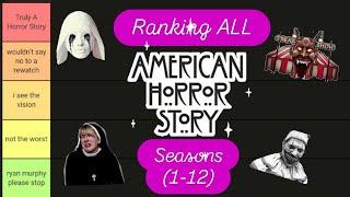 Ranking ALL AHS Seasons! (American Horror Story)