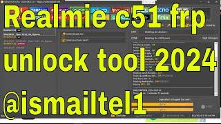 Realmie c51 frp by unlock tool 2024 @ismailtel1