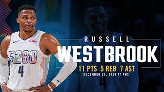 Russell Westbrook Full Game Highlights vs. Suns  |  12/23/24