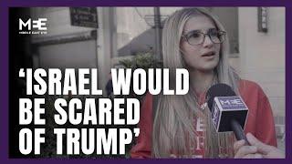 ‘I think that Israel would be scared of Trump’ says pro-Palestine Donald Trump supporter