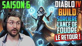 Build Sorcière Lance de foudre Saison 6 | Diablo 4