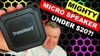 Tronsmart Element Groove Micro Bluetooth Speaker Review: Tiny and Mighty?