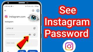 How To See Your Instagram Password If You Forgot It || Find My Instagram Password