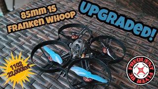 85mm 1S Franken Whoop Upgraded! (1102 22,000kv Motors)