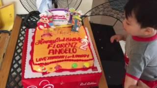 Angelo cake 2nd bday