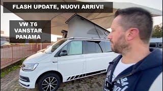 Flash Update! Minivan NUOVI e USATI , nuovi arrivi. VW California, Mercedes Vanstar, Panama