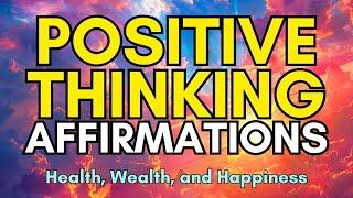 Morning Affirmations for Positive Thinking | Empowering Affirmations for Health Wealth and Success