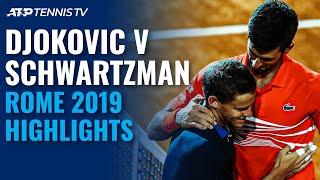 Novak Djokovic v Diego Schwartzman EPIC: Rome 2019 Highlights