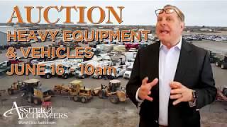 Biggest Heavy Equipment & Vehicle Auction June 16th