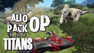 Terrifying Hunters - Alioramus Pack - Multiplayer Best Moments PATH OF TITANS