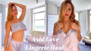 Avid Love Sleepwear and Lingerie Try On Haul