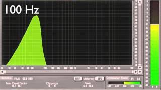 20Hz to 20kHz Frequency Sweep (Logarithmic) 1080p HD