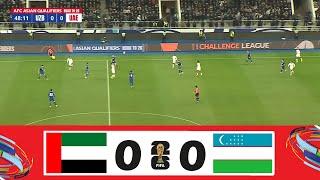 ОАЭ — Узбекистана [0-0] | Отборочные матчи Азии 2026 | Основные моменты матча