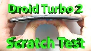 Motorola Droid Turbo 2 - Scratch Test, Bend Test, Burn Test