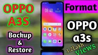 Oppo a3s Backup & restore framate | oppo a3s restore | oppo a3s backup || #oppoa3s