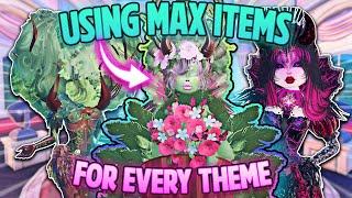 ONLY Using *MAX ITEMS* In Dress To Impress!! *SHOCKING*