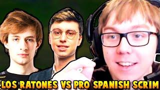 TheBausffs Los Ratones scrims vs Espanol Pro Spanish Team