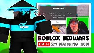 So I trolled this Roblox Bedwars LIVESTREAM..