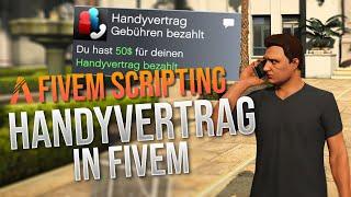 Handyvertrag in FiveM programmieren - FiveM Scripting 17 [LUA für Beginner]