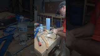 Shaping and Sanding #woodworking #vintage #wood #vintagetoolhunter #maker