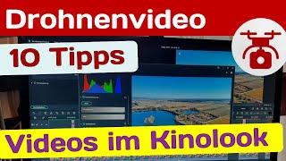 10 Tipps für BESSERE AUFNAHMEN mit der Drohne Drohnen Videos besser machen Video DJI Mini 2 SE 3 PRO