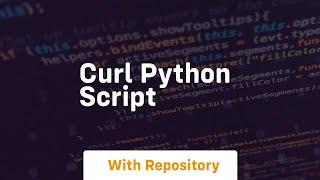 curl python script