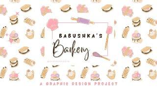  SMALL DESIGN BUSINESS VLOG:  Babushka's Barkery | My First Brand Identity Passion Project