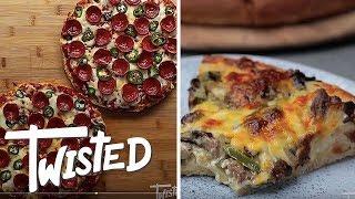 8 Cheesy Pizza Twists