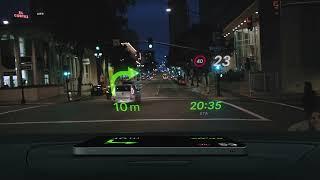 Head-up Display (HUD) in Sygic GPS Navigation & Maps