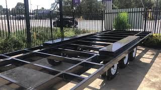 Modern Trailers Rolling Chassis Tiny House Trailer