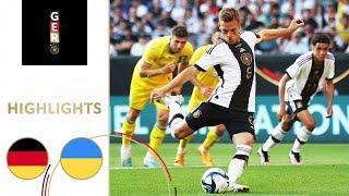 THE 1,000th MATCH! | Germany vs. Ukraine 3-3 | Highlights | Friendly