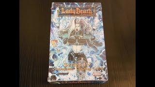 Chaos! Comics Lady Death Trading Cards Series IV Wicked Ways Box Opening