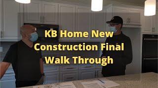 KB Home New Construction Final Walk Through