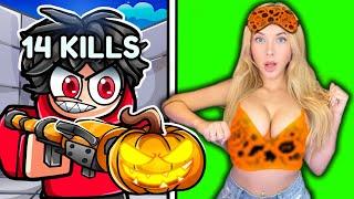 1 KILL = REMOVE 1 CLOTHING in Roblox Rivals! (Halloween Update)