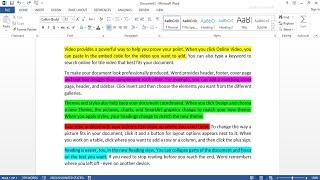 How to Highlight Text In Microsoft Word