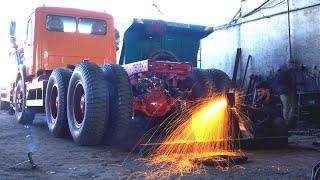 Giant truck body production in Iran