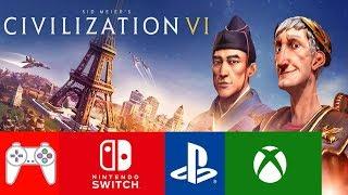 Civilization VI Consoles Multiplayer & Controls News! (Switch, Xbox One, PS4)